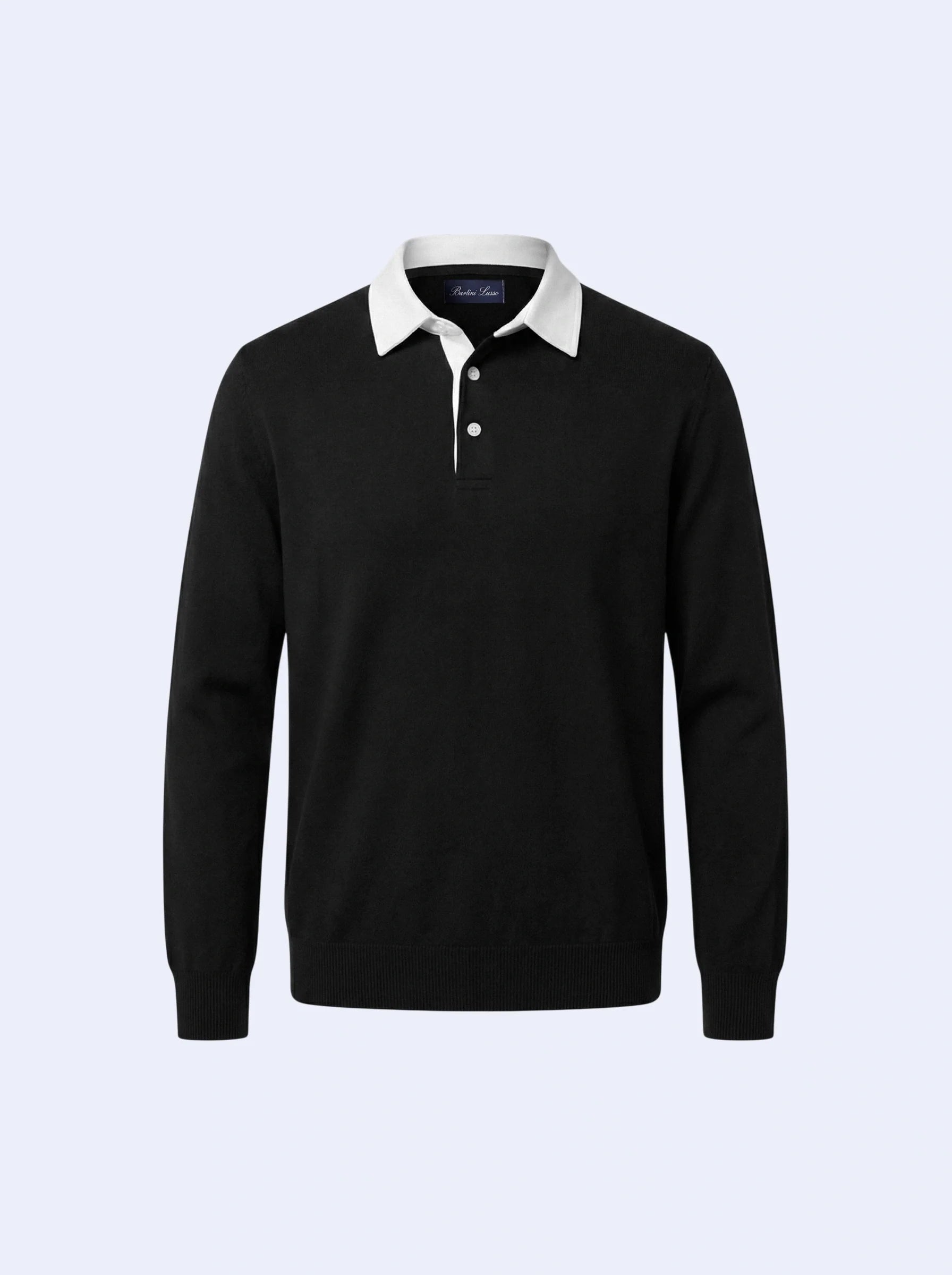 Polo Knit Black